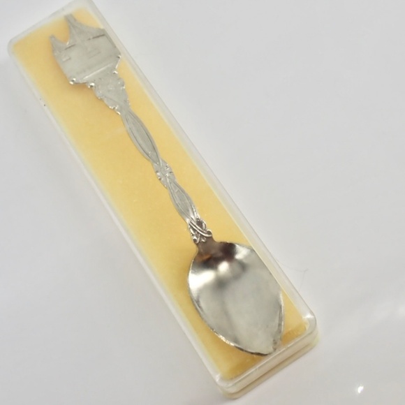 San Francisco Golden Gate Bridge SOUVENIR SPOON  4.5" Vtg Made in West Germany - Picture 5 of 9